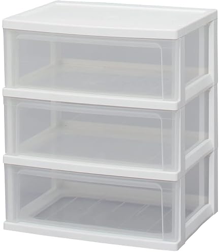 Amazon｜カインズ(CAINZ) スリムチェストN 5段 クリア 幅34cm 奥行42cm